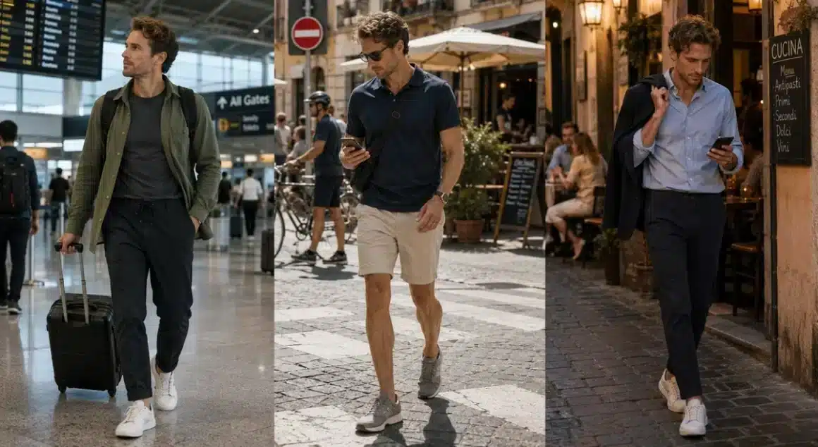Men's Light Travel Wear: The Easy Minimalist Style Guide