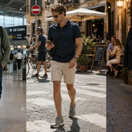 Men's Light Travel Wear: The Easy Minimalist Style Guide